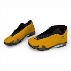 Air Jordan 14 Retro SE BQ3685 706 University Gold/Black Size 9